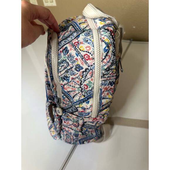 Kipling medium to small backpack purse floral, 13x8x6, for both girls & women - Picture 4 of 16